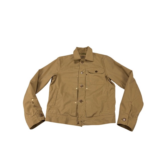 GAP Other - Gap 1969 Mens Cedar Canvas Workwear Jacket Tan Brown Quilted Lining Small HOL10